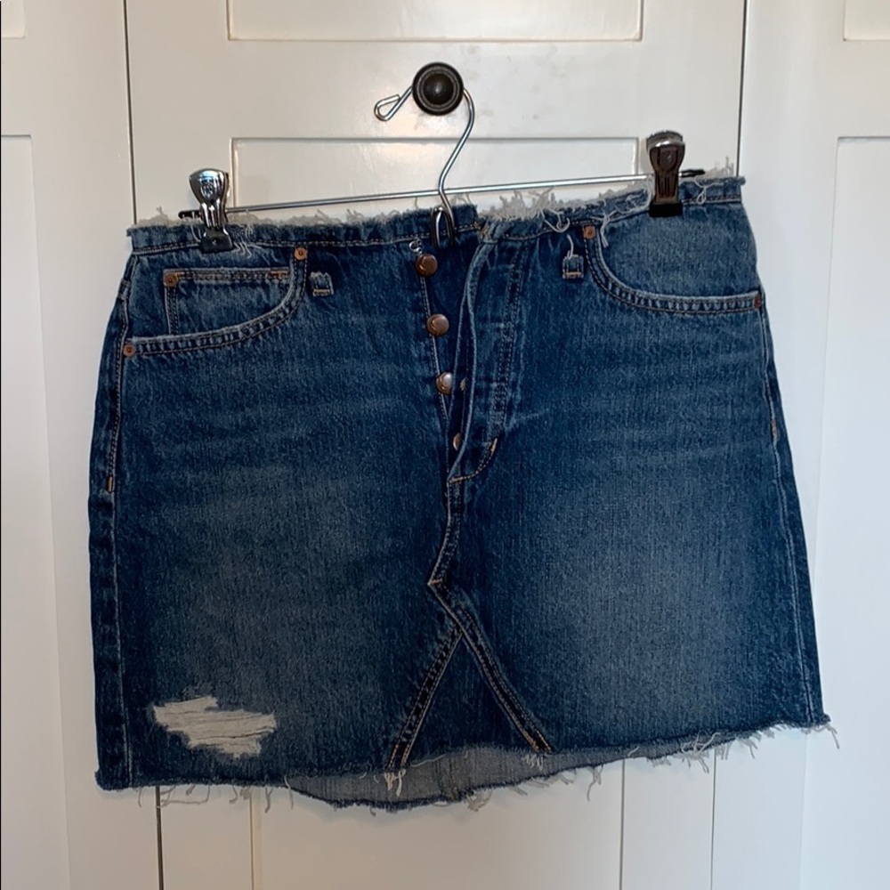 Joe’s Bella Denim Mini Skirt Size 27